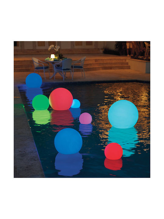 GloboStar Φωτιστικό Γλόμπος LED Εξωτερικού Χώρου 5W RGBW IP67 Λευκό