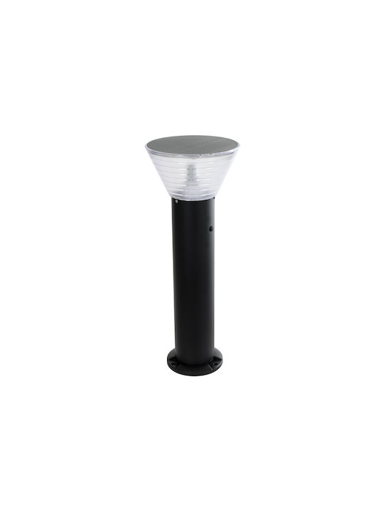GloboStar Outdoor Floor Lamp Small Post for Exterior Space IP65 Black