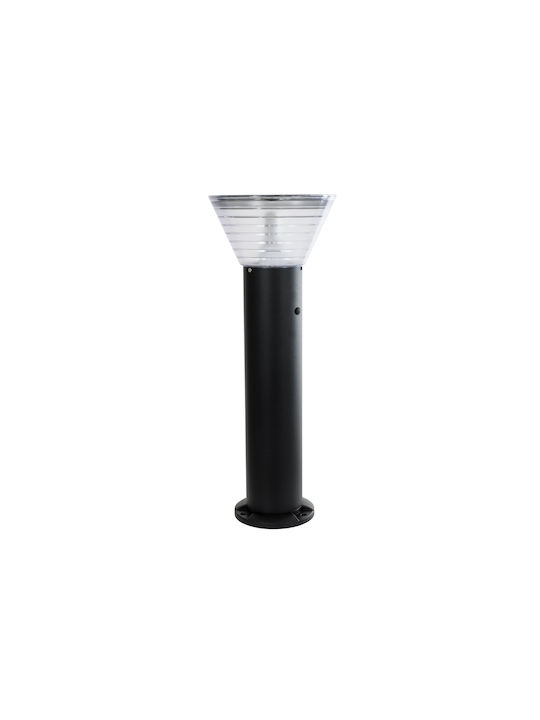 GloboStar Outdoor Floor Lamp Small Post for Exterior Space IP65 Black