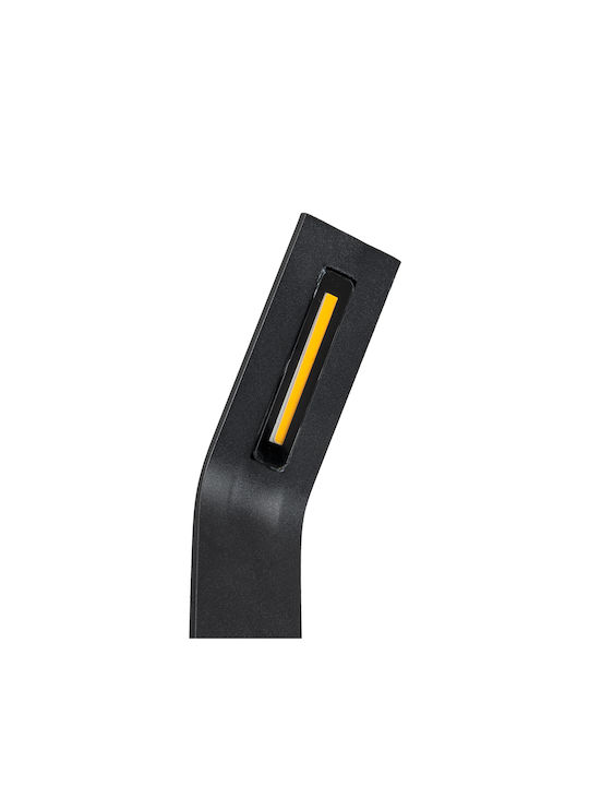 GloboStar GloboStar Außenstehlampen LED 15W mit Warmes Weiß Licht IP65 Schwarz