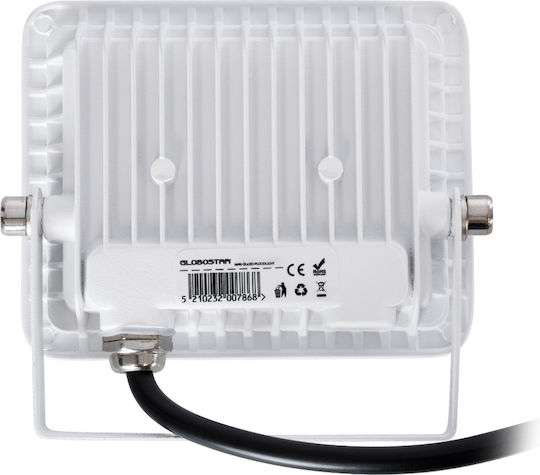 GloboStar Atlas Waterproof LED Floodlight 10W Cold White 6000K IP67