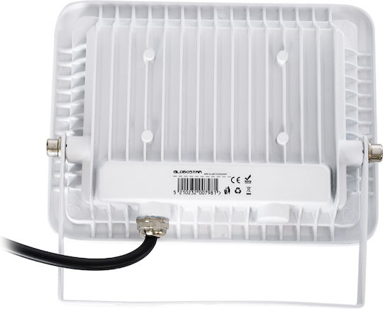 GloboStar Atlas Waterproof LED Floodlight 30W Warm White 2700K IP67