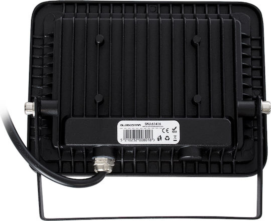 GloboStar Atlas Waterproof LED Floodlight 30W Cold White 6000K IP67