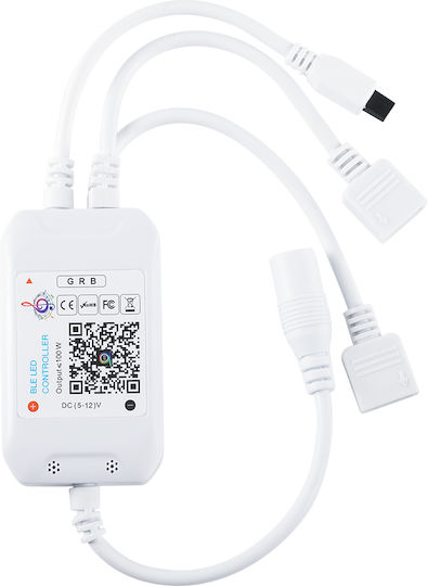 GloboStar Ασύρματο RGB Controller Bluetooth με Τηλεχειριστήριο 73431
