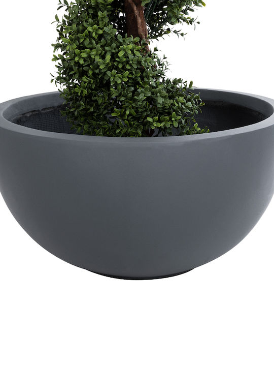 GloboStar Planter Polyester Gray 61x61x30cm.