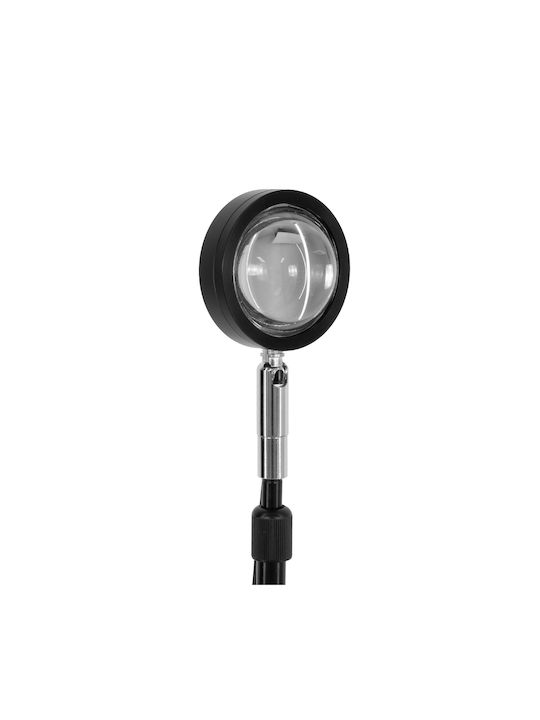 GloboStar LED Floor Lamp H94xW15cm. with Warm White Light Black