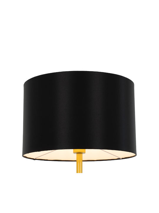 GloboStar Ashley Floor Lamp H148xW40cm. with Socket for Bulb E27 Gold