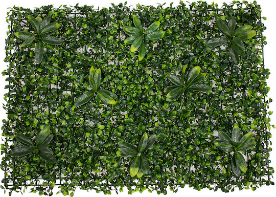 GloboStar Artificial Foliage Panel Boxwood - Japanese Laurel 60x40cm