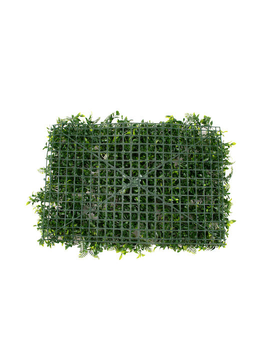 GloboStar Artificial Foliage Panel Ilix-Nanos Fern-Corale-Koufeira 60x40cm