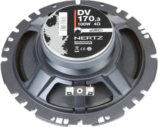 Hertz Set Boxe Auto Dieci DSK 170.3 6.75" cu 80W RMS (2 căi)