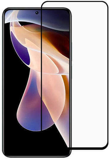 Full Face Tempered Glass Μαύρο (Xiaomi 11T / 11T Pro)