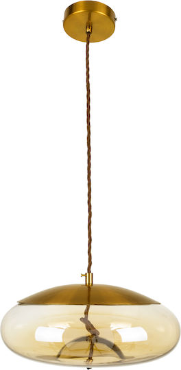 GloboStar Axton Hängelampe Honig 30x30x15cm.
