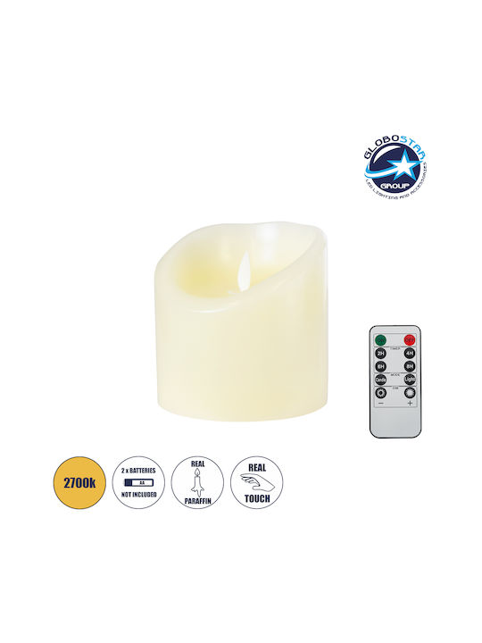 GloboStar Lămpi Decorative Pentru Masă LED Lumânare 10x10x10cm