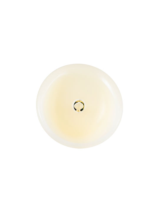 GloboStar Dekorative Lampe Wachs-Politur Weiß