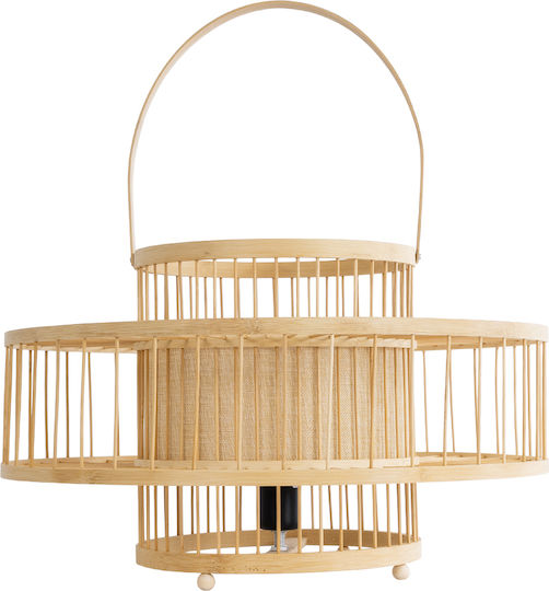 GloboStar Decorative Lamp with Socket for Bulb E27 Beige