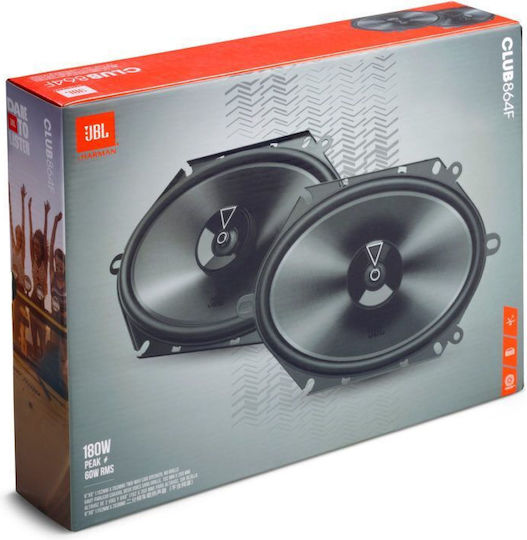 JBL Комплект Автомобилни Високоговорители Club 864F 6x8" с 60W RMS (2 път)