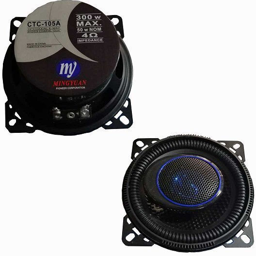 MNC Σετ Ηχεία Αυτοκινήτου 4" με 50W RMS (2 Δρόμων)