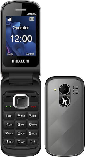 MaxCom MM815 Dual SIM Mobile with Large Buttons Gray