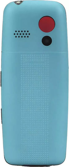 Olympia Star Dual SIM Κινητό με Μεγάλα Κουμπιά Τιρκουάζ