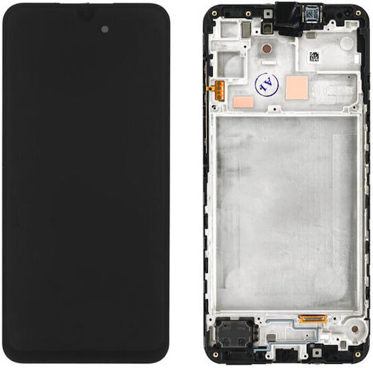 Samsung Οθόνη με Μηχανισμό Αφής και Πλαίσιο για Samsung Galaxy A16 5G A166B (Μαύρο)
