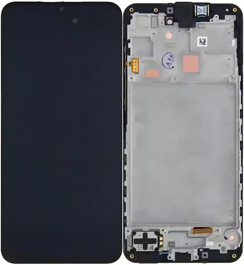 Samsung Οθόνη με Μηχανισμό Αφής και Πλαίσιο για Samsung Galaxy A16 5G A166B (Μαύρο)