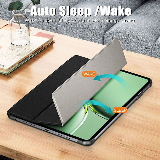 Techsuit Foldpro Flip Cover Μαύρη (OnePlus Pad 2)