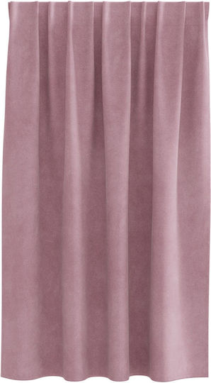 vidaXL Set Window Curtains With Pencil Pleat Pink 140x140cm