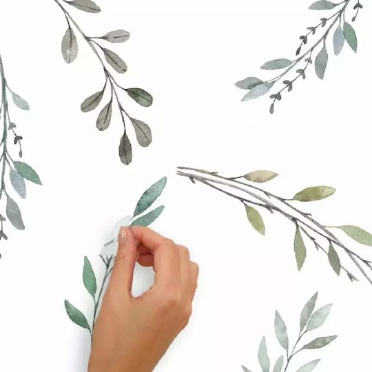 Αυτοκόλλητο Τοίχου Country Leaves Rmk4581scs