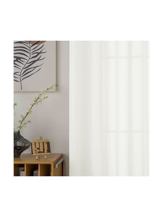 Beauty Home Curtain With White Grommets 140x270cm