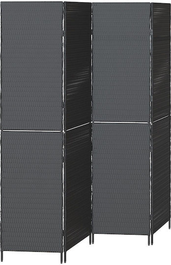 vidaXL Dekorativer Raumteiler Kunststoff 195x180cm