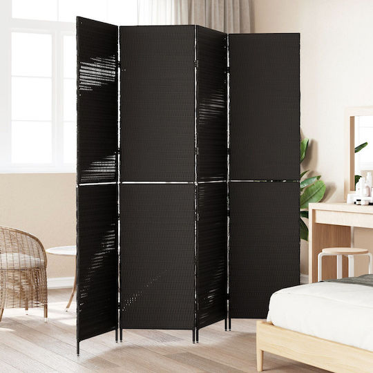 vidaXL Dekorativer Raumteiler Kunststoff 195x180cm