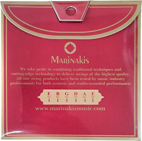 Marinakis Rebgum6180 Marinakis Akustikgitarrensaiten Set 11 - 46