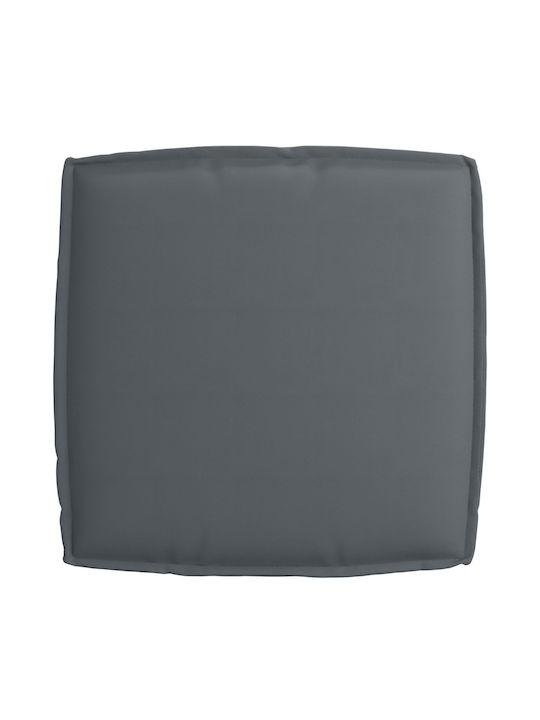 vidaXL Μαξιλάρι Καναπέ Κήπου Ανθρακί 60x60εκ.