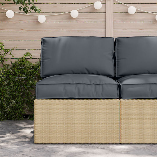 vidaXL Pernă De Canapea Pentru Grădină Antracit 60x60cm