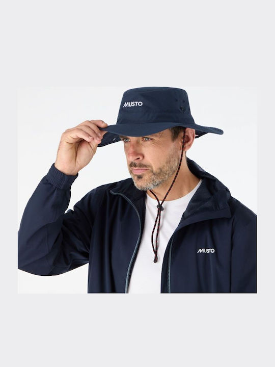 Musto Fast Dry Brimmed Stoff Herren-Hut Blau