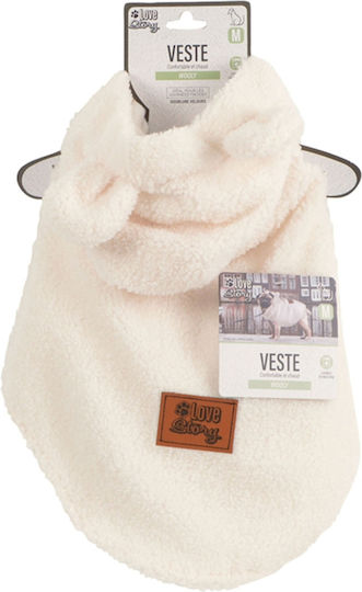 Love Story Fleece Dog Coat