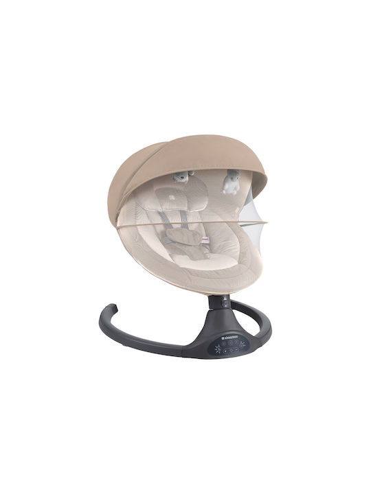 Kikka Boo Electric Baby Relax Codie with Music Beige for Child up to 9kg