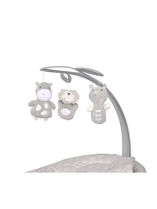 Lorelli Electric Baby Relax Toscana with Music Beige Dots for Child up to 9kg