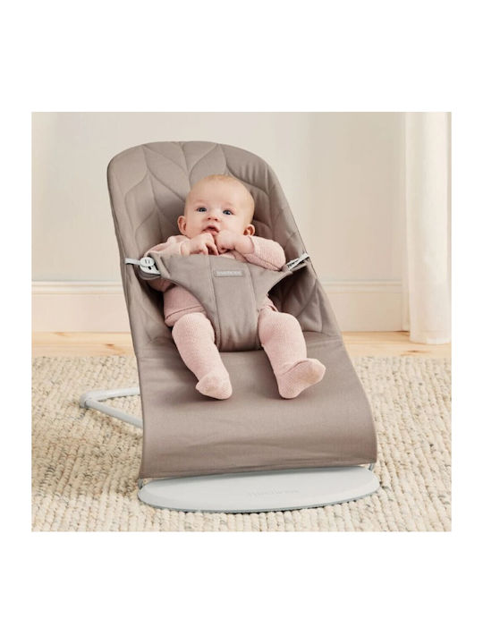 BabyBjorn Manual Baby Relax Bliss Petal Quilt Sand Grey for Child up to 13kg