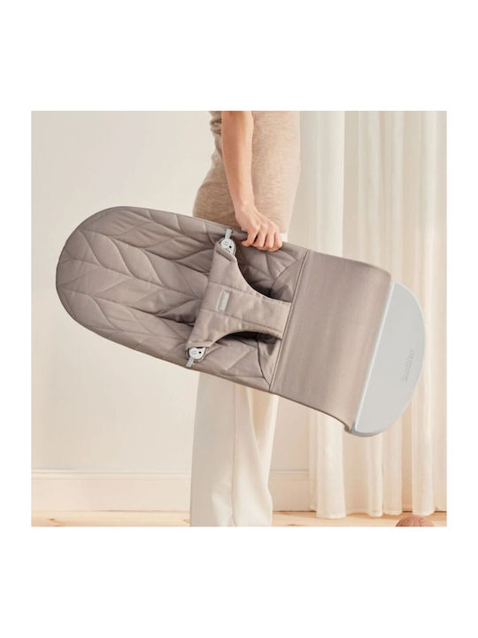 BabyBjorn Manual Baby Relax Bliss Petal Quilt Sand Grey for Child up to 13kg