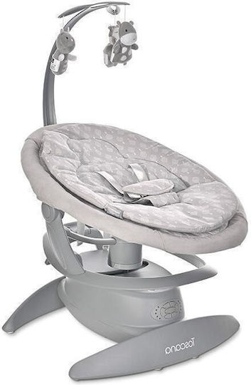 Lorelli Electric Baby Relax Toscana with Music Grey Trees for Child up to 9kg