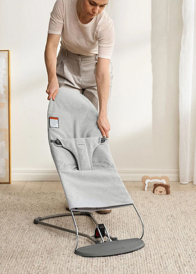 BabyBjorn Manual Baby Relax Bliss Light Gray Melange for Child up to 13kg