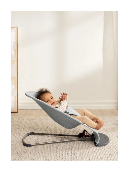 BabyBjorn Χειροκίνητο Relax Μωρού Bliss Light Gray Melange για Παιδί έως 13kg