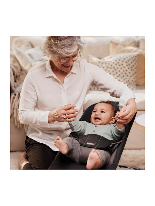 BabyBjorn Manual Baby Relax Balance Soft Black/Dark Grey for Child up to 13kg