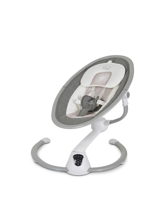 Cangaroo Ηλεκτρικό Relax Μωρού Κούνια Cloud Touch με Μουσική Pink για Παιδί έως 9kg