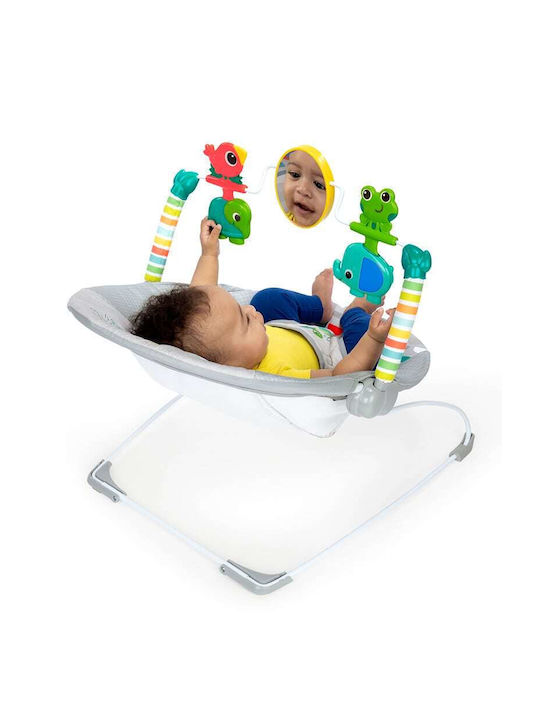 Bright Starts Electric Baby Relax Playful Paradise with Vibration Gray for Child up to 9kg