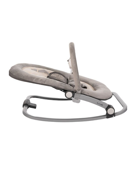 Bo Jungle Electric Baby Relax Rocker with Music and Vibration Grey for Child up to 18kg