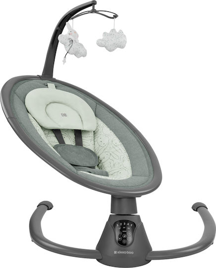 Kikka Boo Electric Baby Relax Swing Twiddle with Music Green for Child up to 9kg