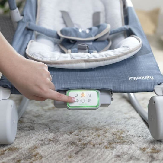 Ingenuity Happy Belly Ηλεκτρικό Relax Μωρού Μπλε Ingenuity Happy Belly Ηλεκτρικό Relax Μωρού Μπλε