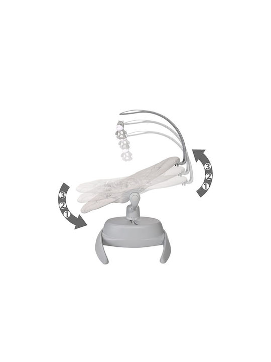 Lorelli Electric Baby Relax Cradle Bella with Vibration Beige Dots